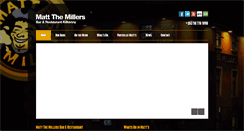 Desktop Screenshot of mattthemillers.com